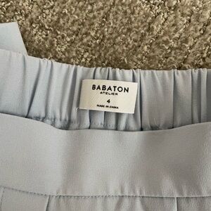 Aritzia Babaton Soft Blue Pants